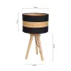 Veioza TERRA Milagro Modern, E27, Natural/Negru, MLP6292, Polonia