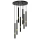 Suspensie MONZA Milagro Modern, G9, Auriu/Negru, MLP6385, Polonia