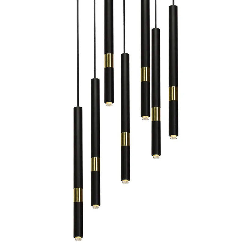 Suspensie MONZA Milagro Modern, G9, Auriu/Negru, MLP6385, Polonia