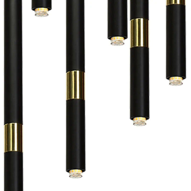 Suspensie MONZA Milagro Modern, G9, Auriu/Negru, MLP6385, Polonia