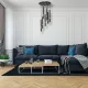 Suspensie MONZA Milagro Modern, G9, Auriu/Negru, MLP6385, Polonia