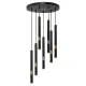 Suspensie MONZA Milagro Modern, G9, Auriu/Negru, MLP6385, Polonia