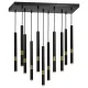 Candelabru MONZA Milagro Modern, G9, Auriu/Negru, MLP6386, Polonia