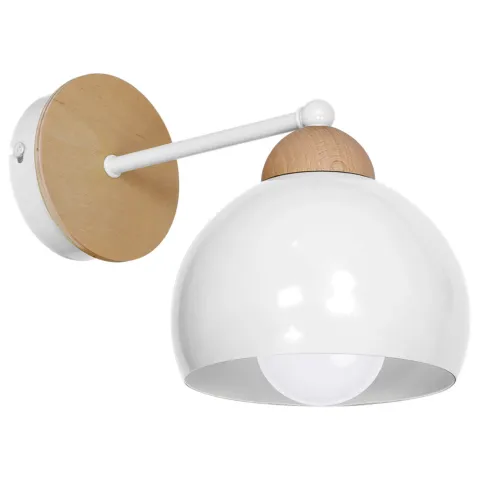 Aplica Dama White Milagro Modern, E27, Alb, MLP6420, Polonia