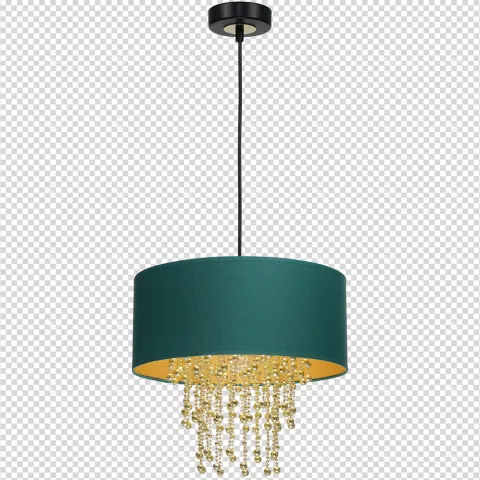 Pendul ALMERIA Milagro Modern, E27, Negru, MLP6451, Polonia