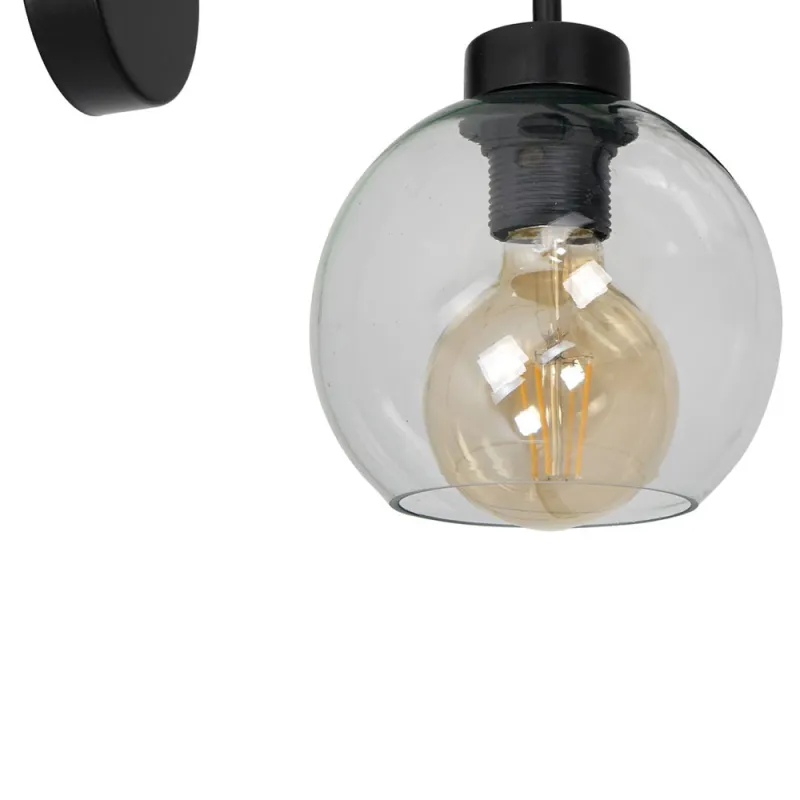 Aplica SOFIA Milagro Modern, E27, Negru, MLP6570, Polonia