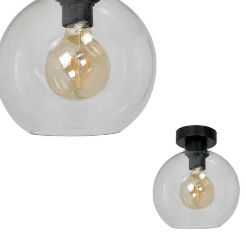 Plafoniera SOFIA Milagro Modern, E27, Negru, MLP6573, Polonia