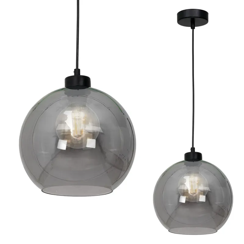 Pendul SOFIA Milagro Modern, E27, Negru, MLP6577, Polonia