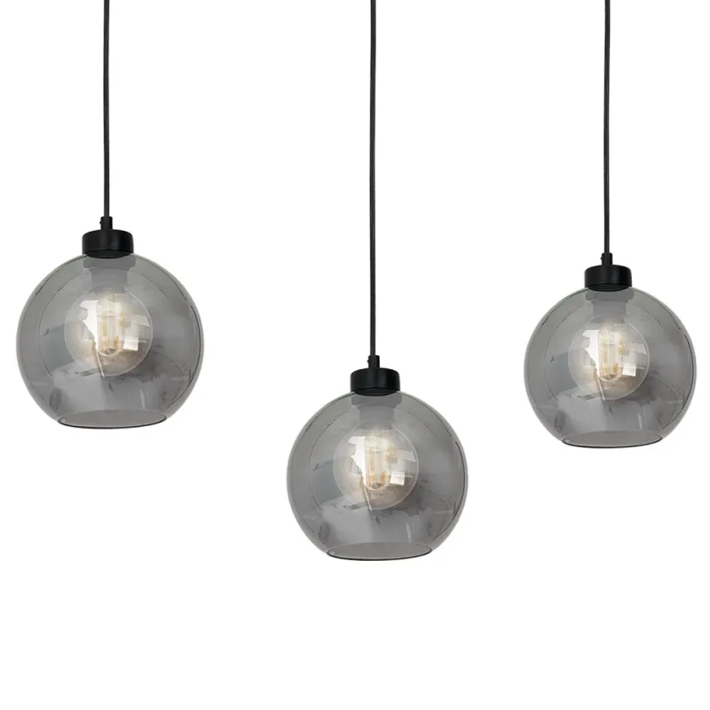 Suspensie SOFIA Milagro Modern, E27, Negru, MLP65800, Polonia