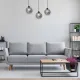 Suspensie SOFIA Milagro Modern, E27, Negru, MLP65800, Polonia
