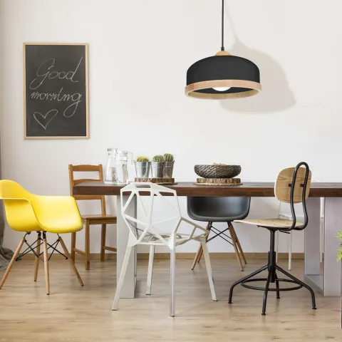 Pendul Studio Black Milagro Modern, E27, Negru, MLP8851, Polonia