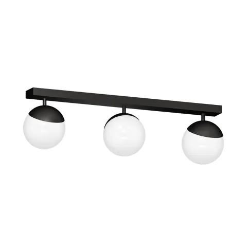 Lustra Plafon SFERA BLACK Milagro Modern, E14, Negru, MLP8857, Polonia