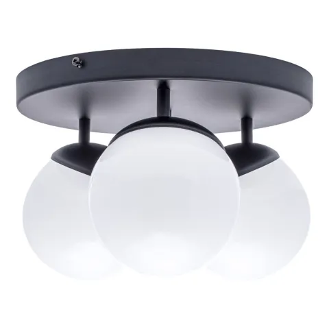 Lustra Plafon SFERA BLACK Milagro Modern, E14, Negru, MLP8858, Polonia