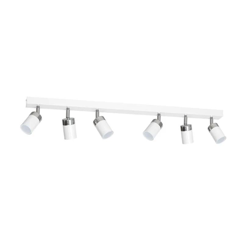 Lustra Plafon JOKER WHITE Milagro Modern, GU10, Alb, MLP908, Polonia