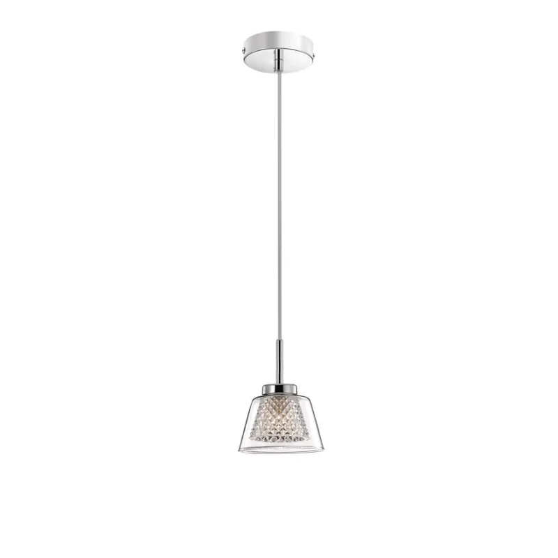 Pendul 1300301301 Boccale Nova Luce, Modern, G9, Crom
