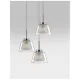 Pendul 1300301301 Boccale Nova Luce, Modern, G9, Crom