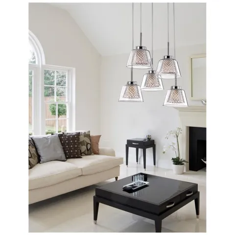 Lustra 1300301305 Boccale Nova Luce, Modern, G9, Crom