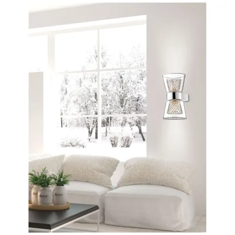 Aplica 1300301312 Boccale Nova Luce, Modern, G9, Crom