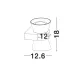 Aplica 1300301312 Boccale Nova Luce, Modern, G9, Crom