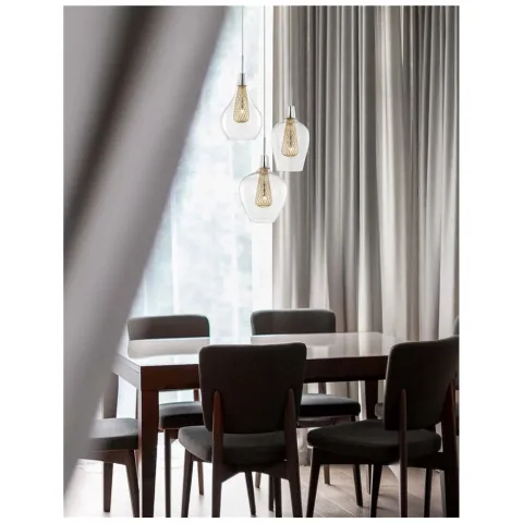Lustra 1500202803 Filo Nova Luce, Modern, G9, Crom