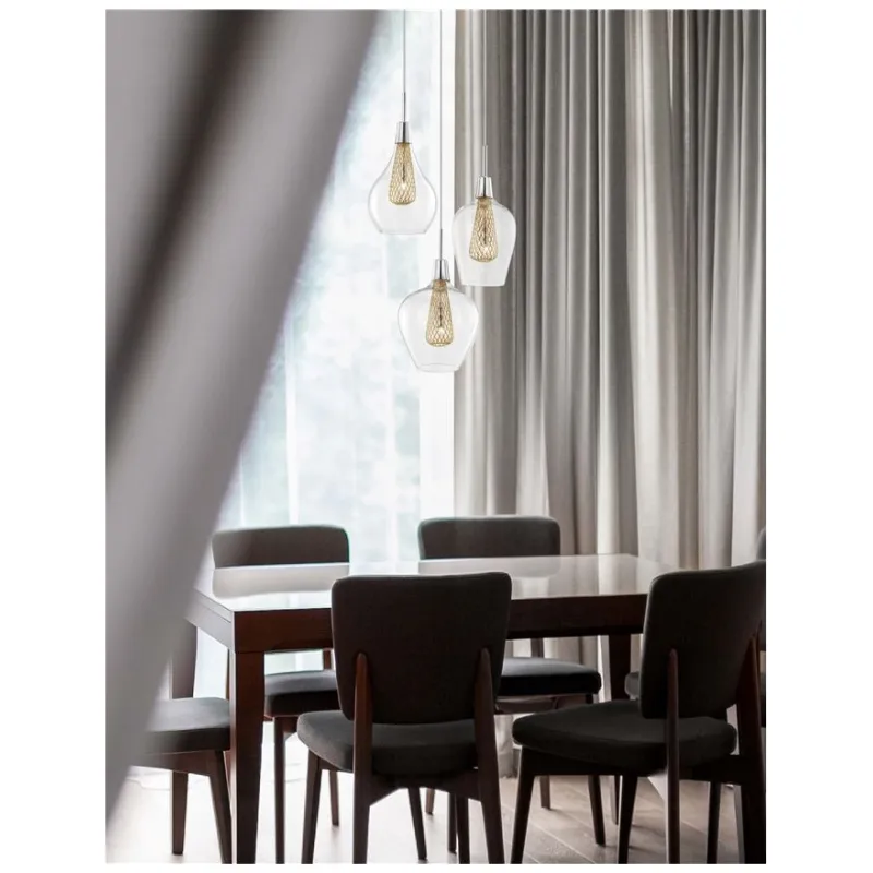 Lustra 1500202803 Filo Nova Luce, Modern, G9, Crom