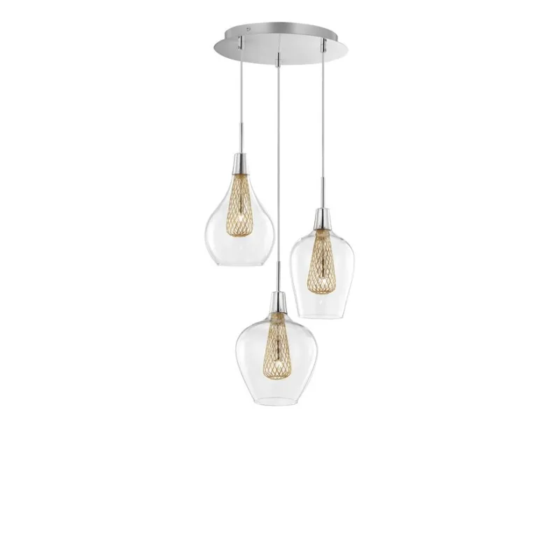 Lustra 1500202803 Filo Nova Luce, Modern, G9, Crom