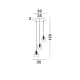 Lustra 1500202803 Filo Nova Luce, Modern, G9, Crom