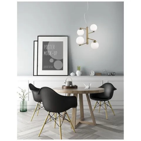 Lustra 1700306002 Agrigento Nova Luce, Clasic, G9, Opal