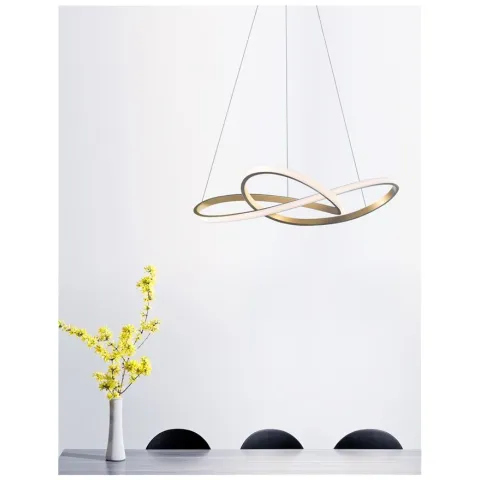 Lustra 1701101002 Fusion Nova Luce, Modern, Led, Auriu