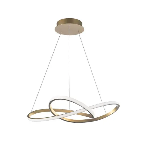 Lustra 1701101002 Fusion Nova Luce, Modern, Led, Auriu