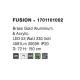 Lustra 1701101002 Fusion Nova Luce, Modern, Led, Auriu