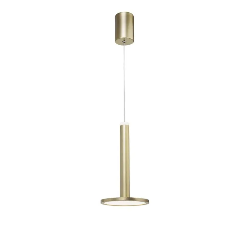 Pendul 1703301201 Palencia Nova Luce, Modern, Led, Auriu