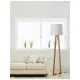 Lampadar 40202 Alma Nova Luce, Natural, E27, Negru