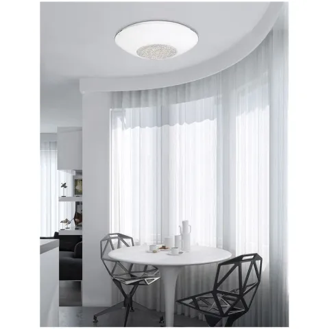 Lustra Plafon 6311802 Era Nova Luce, Clasic, E27, Alb