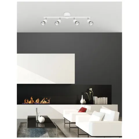 Lustra Spot 661004 Base Nova Luce, Modern, Gu10, Alb