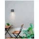 Aplica Exterior 710041 Nero Nova Luce, Modern, Gu10, Gri