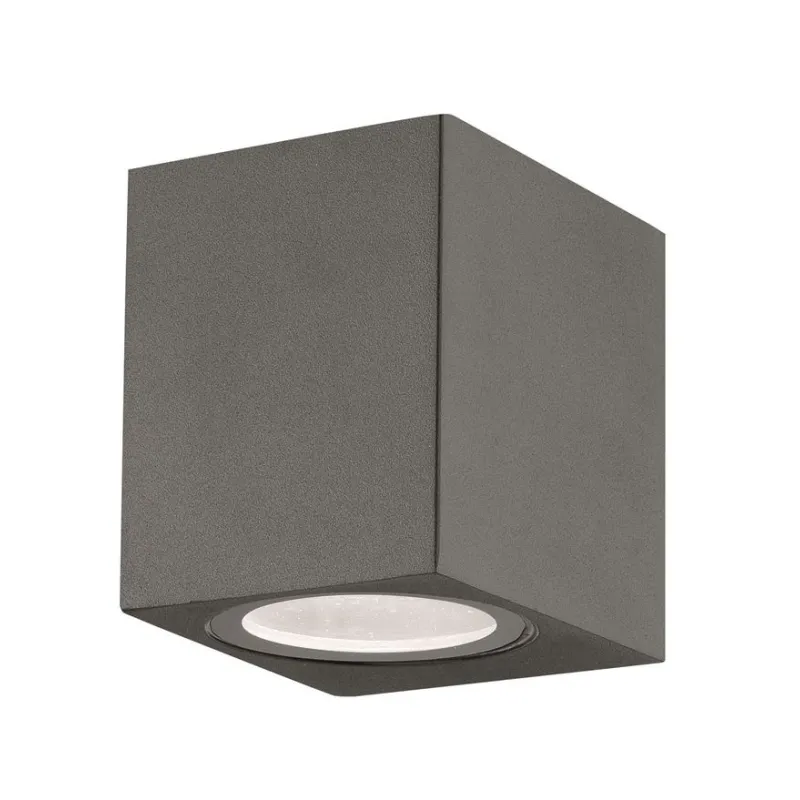 Aplica Exterior 710041 Nero Nova Luce, Modern, Gu10, Gri