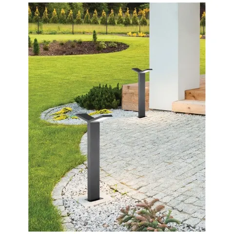 Stâlp 713124 Park Nova Luce, Modern, Led, Gri