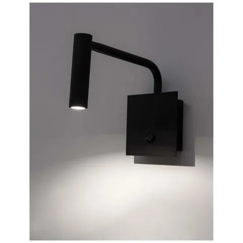 Aplica 7140181 Sicily Nova Luce, Modern, Led, Negru