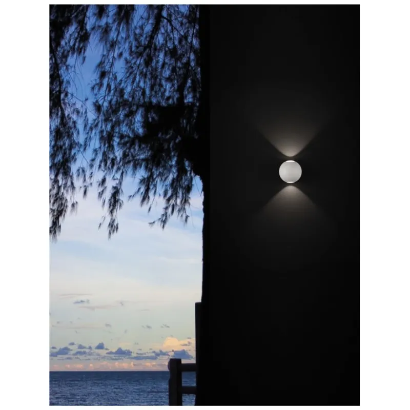 Aplica Exterior 726217 Como Nova Luce, Modern, Led, Alb