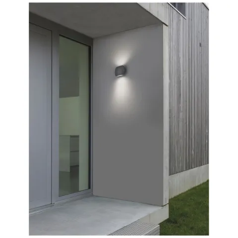 Aplica Exterior 741662 Como Nova Luce, Modern, Led, Gri