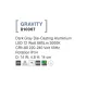 Aplica Exterior 810067 Gravity Nova Luce, Modern, Led, Gri