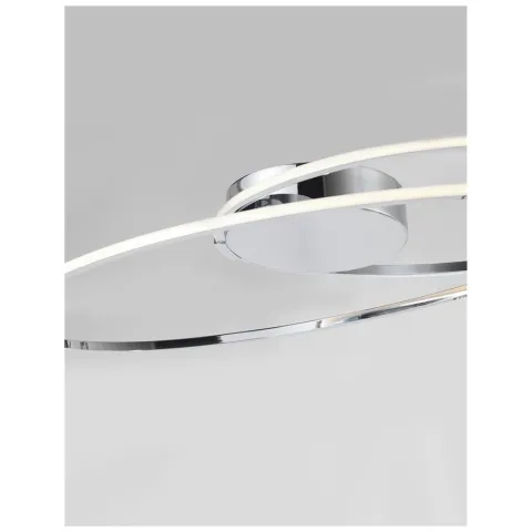 Lustra Plafon 8101203 Viarregio Nova Luce, Modern, Led, Crom