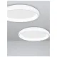 Plafoniera 8105605 Albi Nova Luce, Modern, Led, Alb