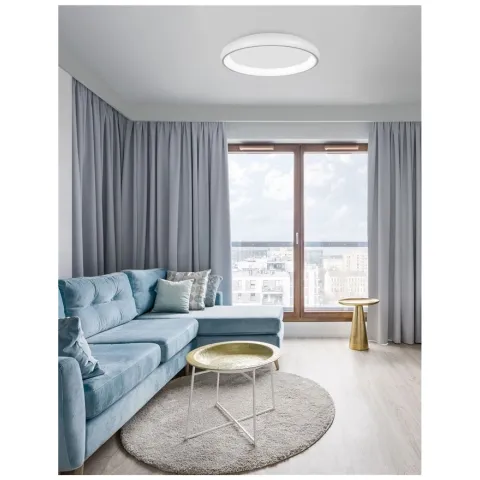 Lustra Plafon 8105607 D Albi Nova Luce, Modern, Led, Alb