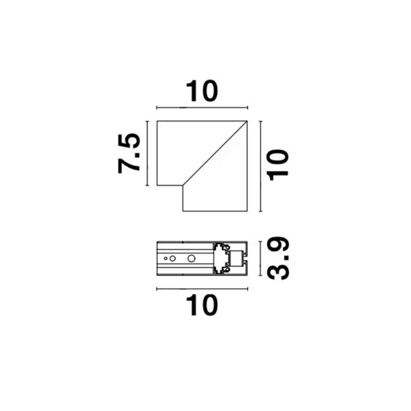 Prelungitor Electric Șina Magnetică 8252014 Buxton Magnetic Nova Luce