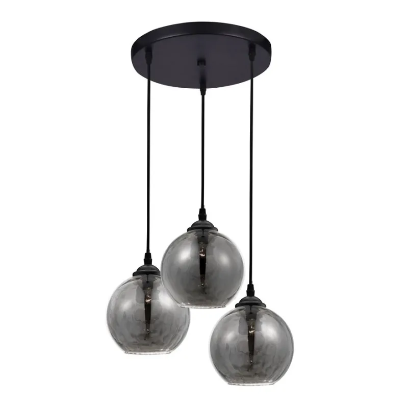 Lustra 8436402 Adelina Nova Luce, Modern, E27, Negru