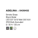 Lustra 8436402 Adelina Nova Luce, Modern, E27, Negru