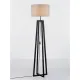 Lampadar 9001082 Artis Nova Luce, Natural, E27, Negru
