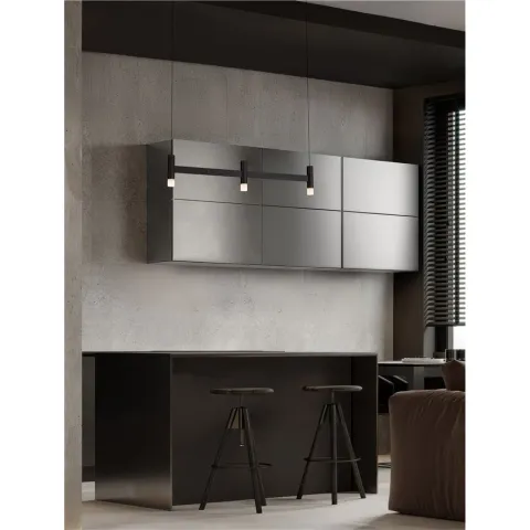 Lustra 9002090 Poetic Nova Luce, Modern, Led, Negru